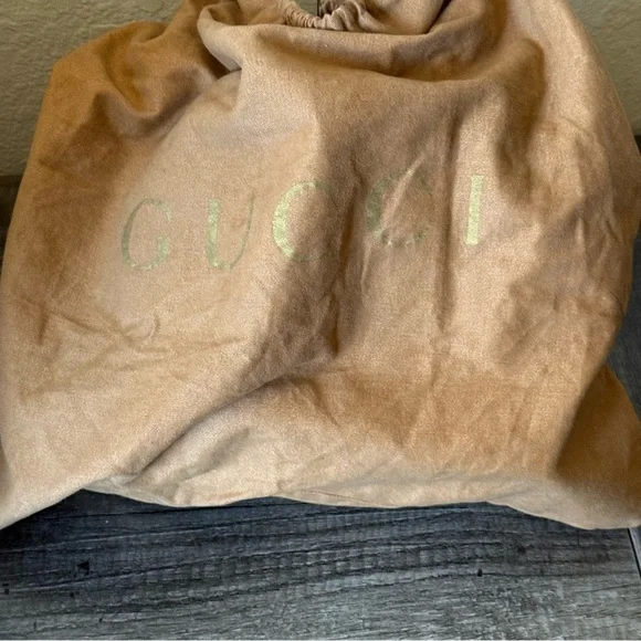 💎GUCCI SUPER VINTAGE MONOGRAM CANVAS/LEATHER BUCKET BAG/AUTHENTIC💎